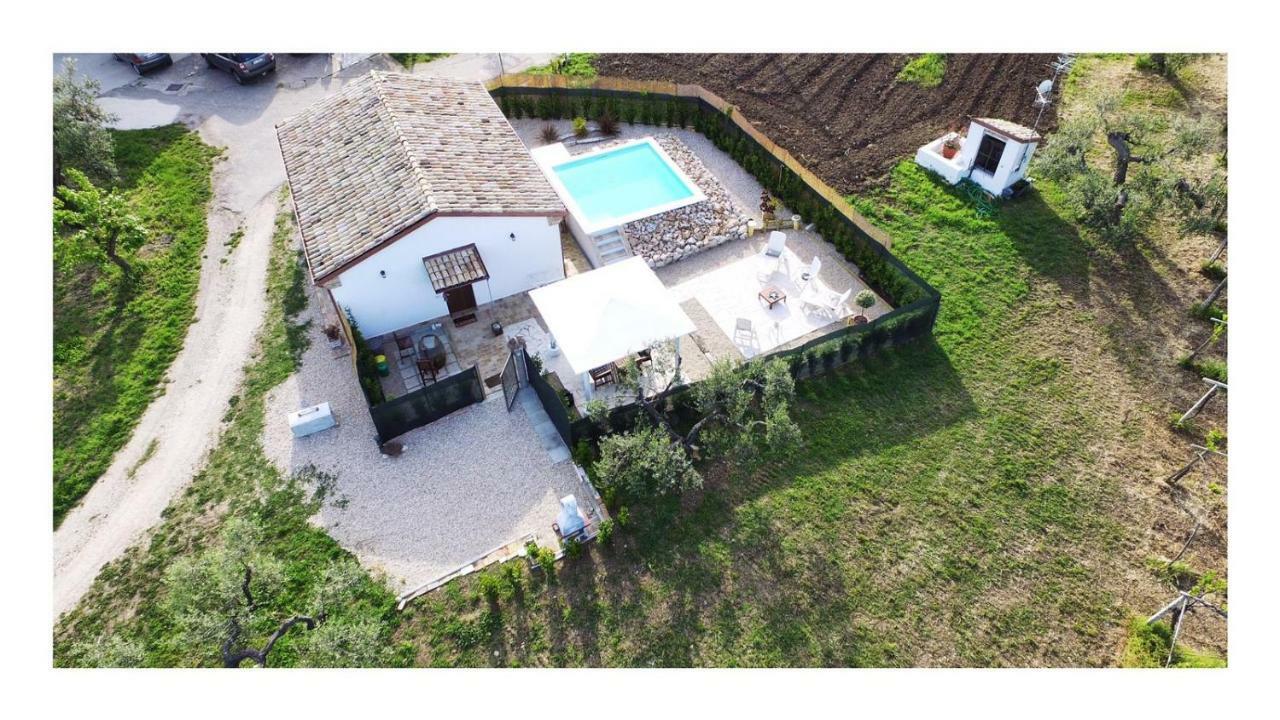 Bed and Breakfast Il Giardino Di Epicuro Rocca San Giovanni Esterno foto